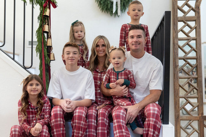 HOLIDAY PLAID | WOMEN'S BUTTON UP LONG SLEEVE SET