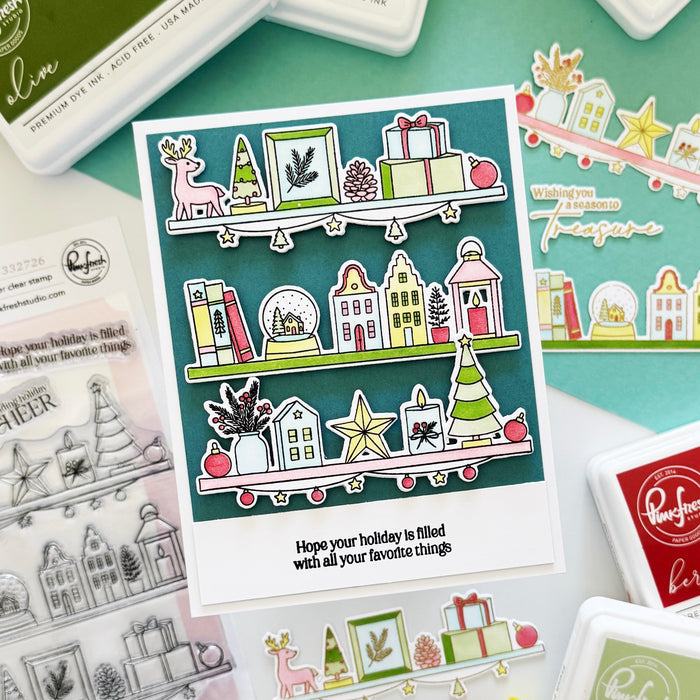 Holiday Treasures stencil