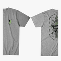Howitzer Mens Spirit Of Valor Short Sleeve Tee Heather Grey Affliction