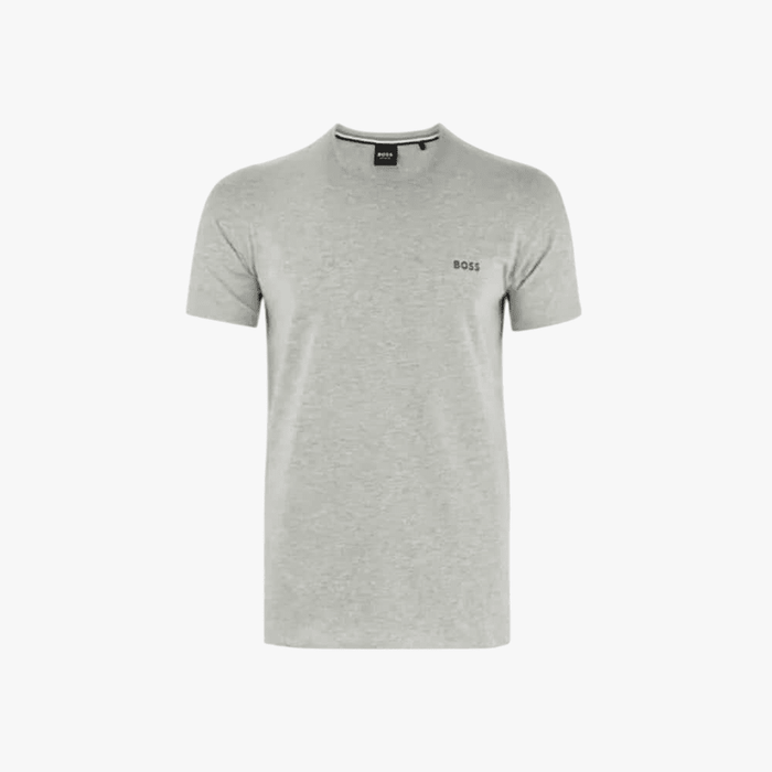 Hugo Boss Mens Short Sleeve Tee Grey Mel | Hugo Boss