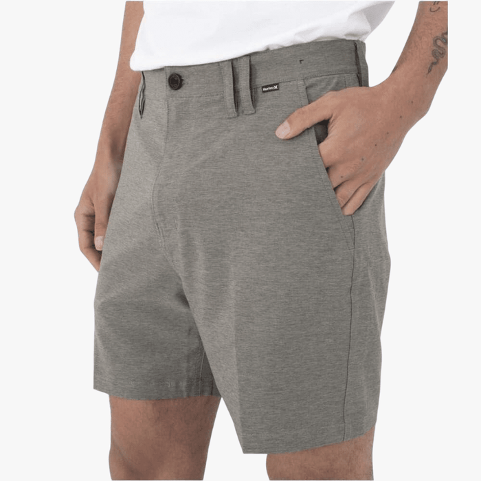 Hurley Mens Phantom Heather 18" Walkshorts Olive | Hurley