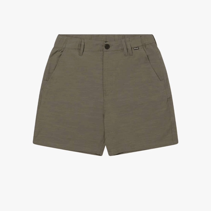 Hurley Mens Phantom Slub 3/4 Waistband 18 Walkshorts H201 Olive | Hurley