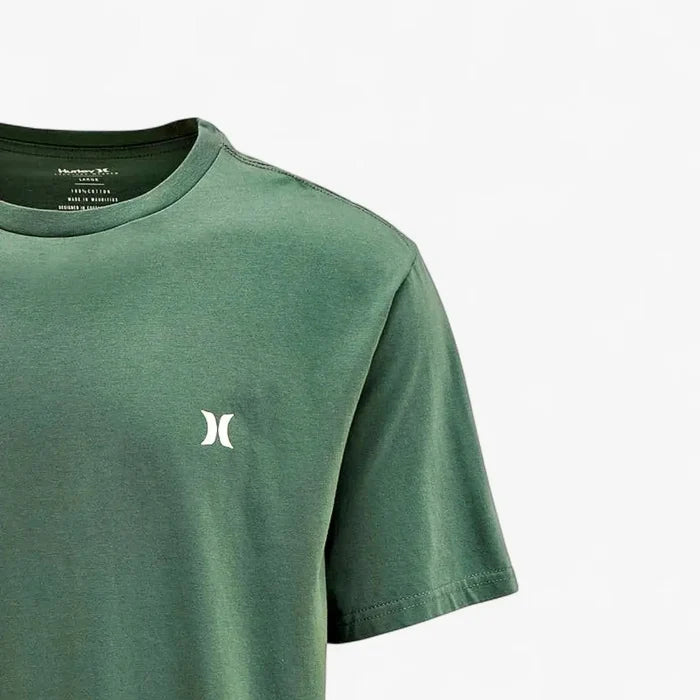 Hurley Mens Small Icon Short Sleeve Tee Sage Leaf | Hurley