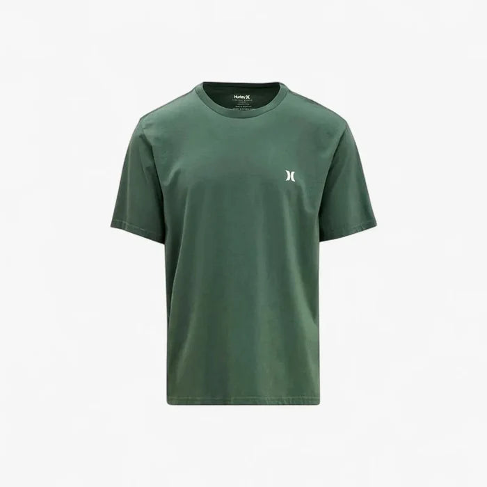 Hurley Mens Small Icon Short Sleeve Tee Sage Leaf | Hurley