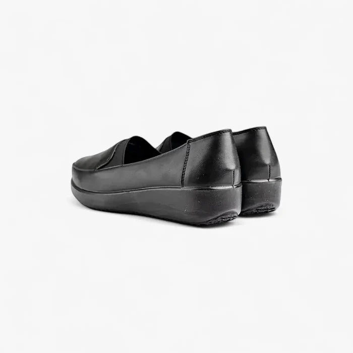 Hush Puppies Womens Marilu Shoe Black Oily Leather | Hush Puppies