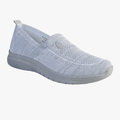 Hush Puppies Womens Rimba Slip On Shoe Grey Melange | Hush Puppies