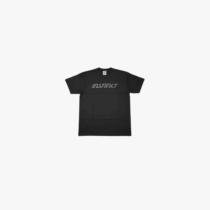 Instinct Mens Logo Short Sleeve Tee Black | Instinct