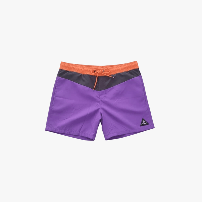 Instinct Mens Volley Shorts Purple Orange | Instinct