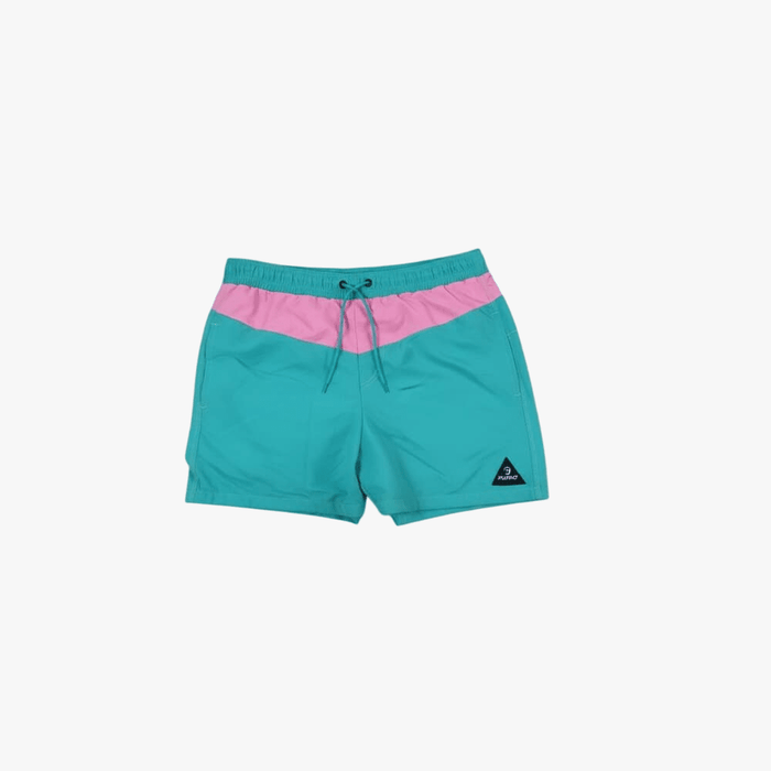 Instinct Mens Volley Shorts Turq Pink | Instinct