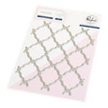 Interlaced Quatrefoil press plate