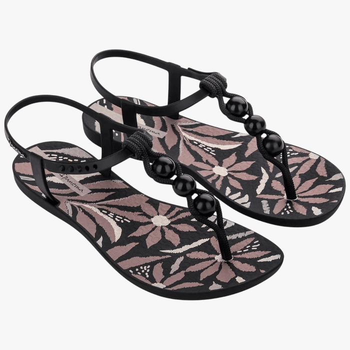 Ipanema Womens Class Conecta Ii Sandal Black Pink | Ipanema