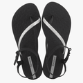 Ipanema Womens Elegant Sandal Black Silver | Ipanema