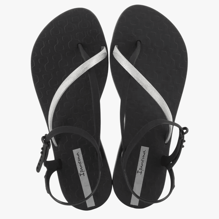 Ipanema Womens Elegant Sandal Black Silver | Ipanema