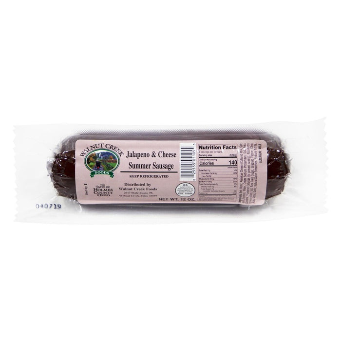 Jalapeño & Cheese Summer Sausage