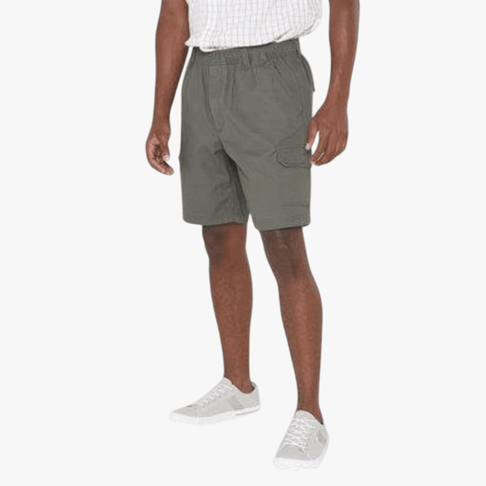 Jeep Mens 21Cm Hurricane Cargo Elasticated Short Olive Jeep