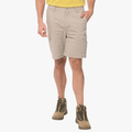 Jeep Mens 21Cm Tapered Mountain Man Shorts Khaki | Jeep