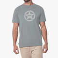 Jeep Mens Core Logo Star Short Sleeve Tee Navy | Jeep