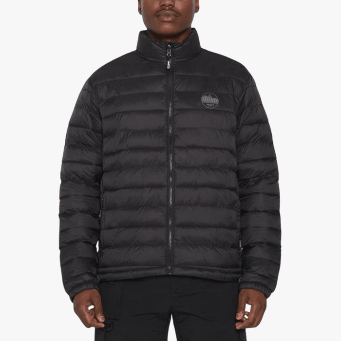 Jeep Mens Core Puffer Long Sleeve Jacket Black | Jeep