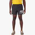 Jeep Mens Elasticated Swim Shorts Dark Springs Black Jeep