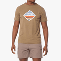 Jeep Mens Fashion Graphic Short Sleeve Tee Brown | Jeep