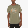 Jeep Mens Fashion Graphics Short Sleeve Tee Olive Jeep
