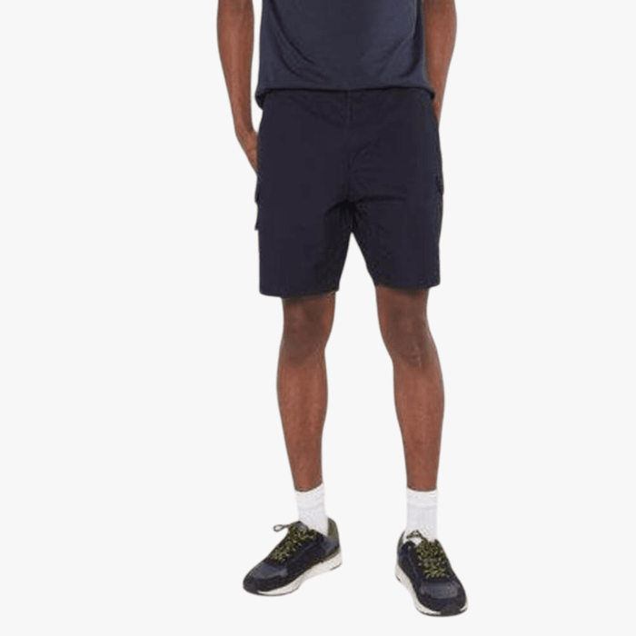 Jeep Mens Hurricane 21Cm Cargo Elasticated Short Navy | Jeep