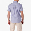 Jeep Mens Yd Check Short Sleeve Tee Multi Blue | Jeep
