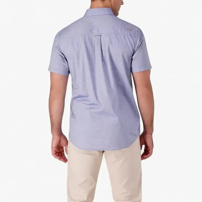 Jeep Mens Yd Check Short Sleeve Tee Multi Blue | Jeep
