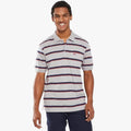 Jeep Stripe Short Sleeve Golfer French Smog Multi | Jeep