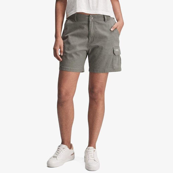 Jeep Womens 14Cm Mountain Shorts Olive | Jeep