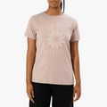 Jeep Womens Rise To The Adventure Slogan Tee Galnut | Jeep