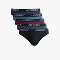 Jockey Mens Value Skants Black 5 Pack | Jockey