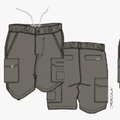 Kakiebos Mens 14Cm Elasticated Shorts Chocolate | Kakiebos