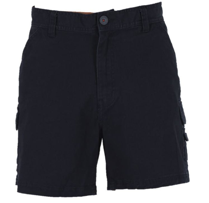 Kakiebos Mens 14Cm Fixed Waist Cargo Shorts Navy