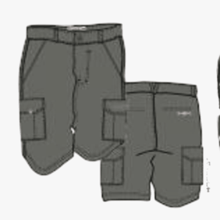 Kakiebos Mens 24Cm Fixed Waist Shorts Choc | Kakiebos