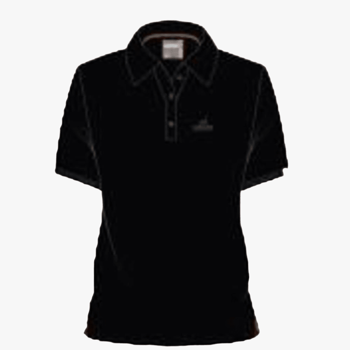 Kakiebos Mens Classic Fit Short Sleeve Golfer Black | Kakiebos