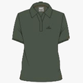 Kakiebos Mens Classic Fit Short Sleeve Golfer Olive | Kakiebos
