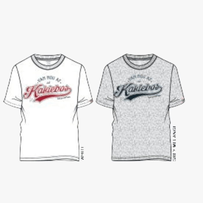 Kakiebos Mens Short Sleeve Tee Grey Mel Kakiebos