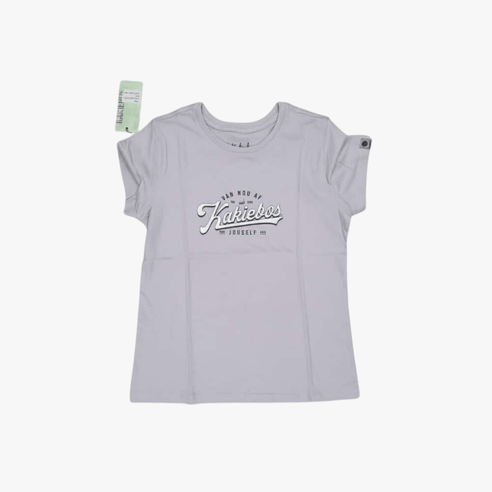 Kakiebos Womens Classic Fit Short Sleeve Tee Galactic Lilac | Kakiebos
