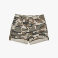 Kakiebos Womens Half Elasticated Shorts Camo A | Kakiebos