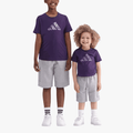 Adidas Kids Animal Short Sleeve Tee Purple | Adidas