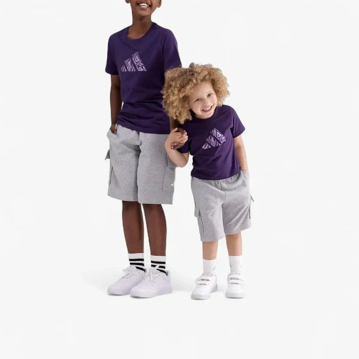 Adidas Kids Animal Short Sleeve Tee Purple | Adidas