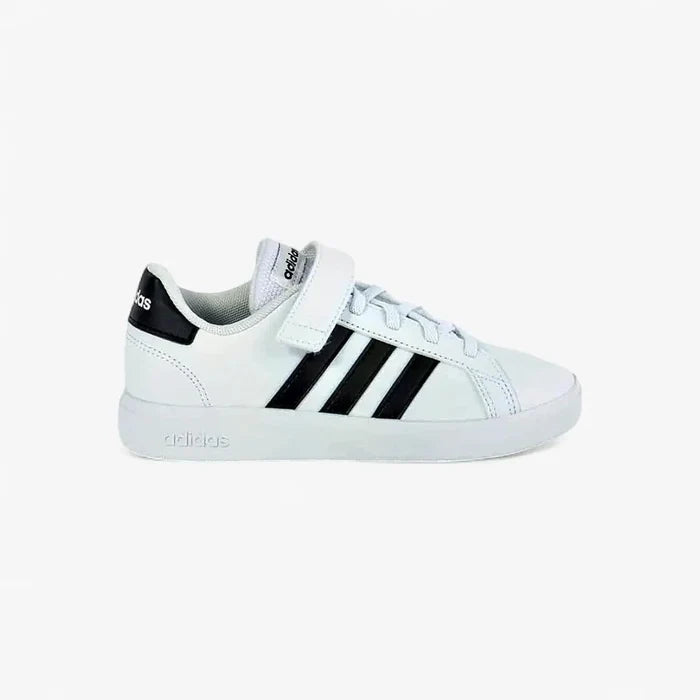 Adidas Kids Grand Court 2.0 El Sneaker White Black | Adidas