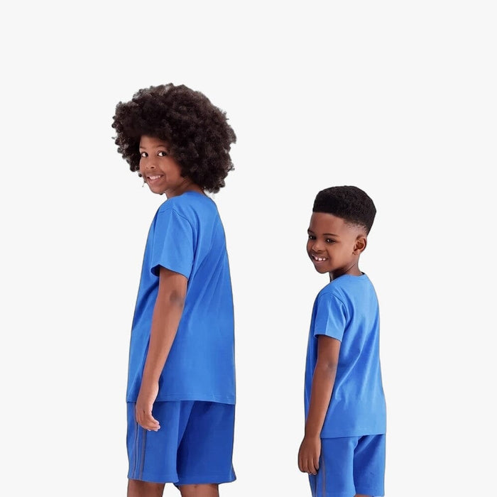 Adidas Kids Outline Tref Tee Blue Bird | Adidas