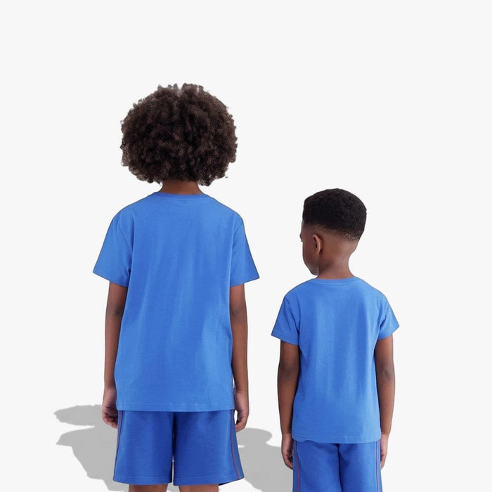 Adidas Kids Outline Tref Tee Blue Bird | Adidas