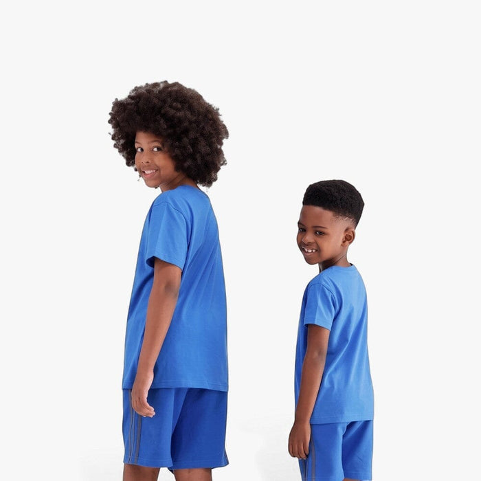 Adidas Kids Outline Tref Tee Blue Bird | Adidas