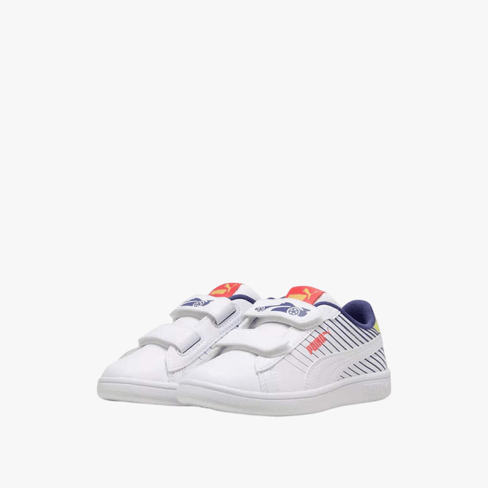 Puma Kids Smash 3.0 Sneaker Posied 2 Race V White | Puma
