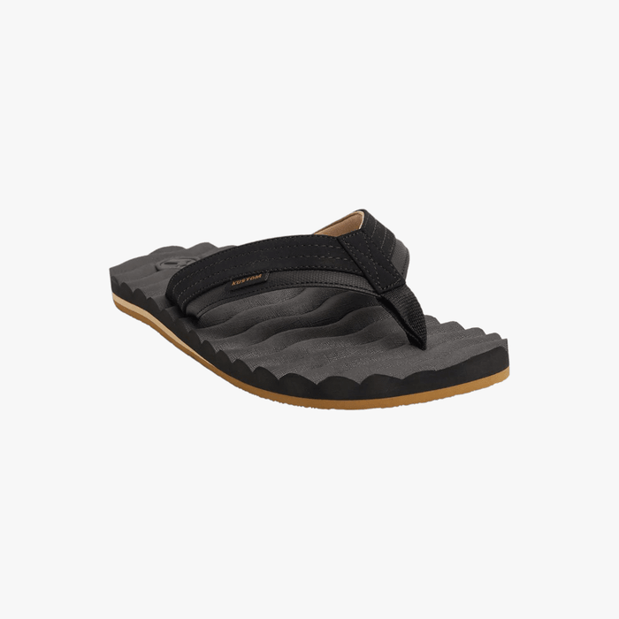 Kustom Mens Hummer Sandal Black Tan Kustom