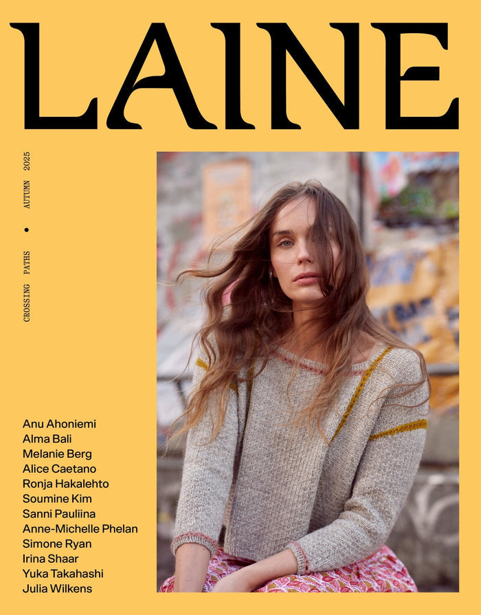Laine Laine Magazine Issue 26: Crossing Paths - | Knitting Book at Michigan Fine Yarns