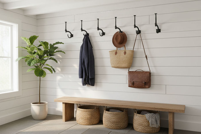 Useful Iron Hook shown in Mud Room - Paxton Hardware